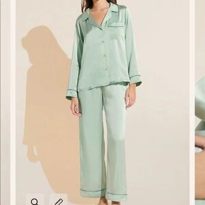Eberjey Inez Washable Silk Pajamas, Size M